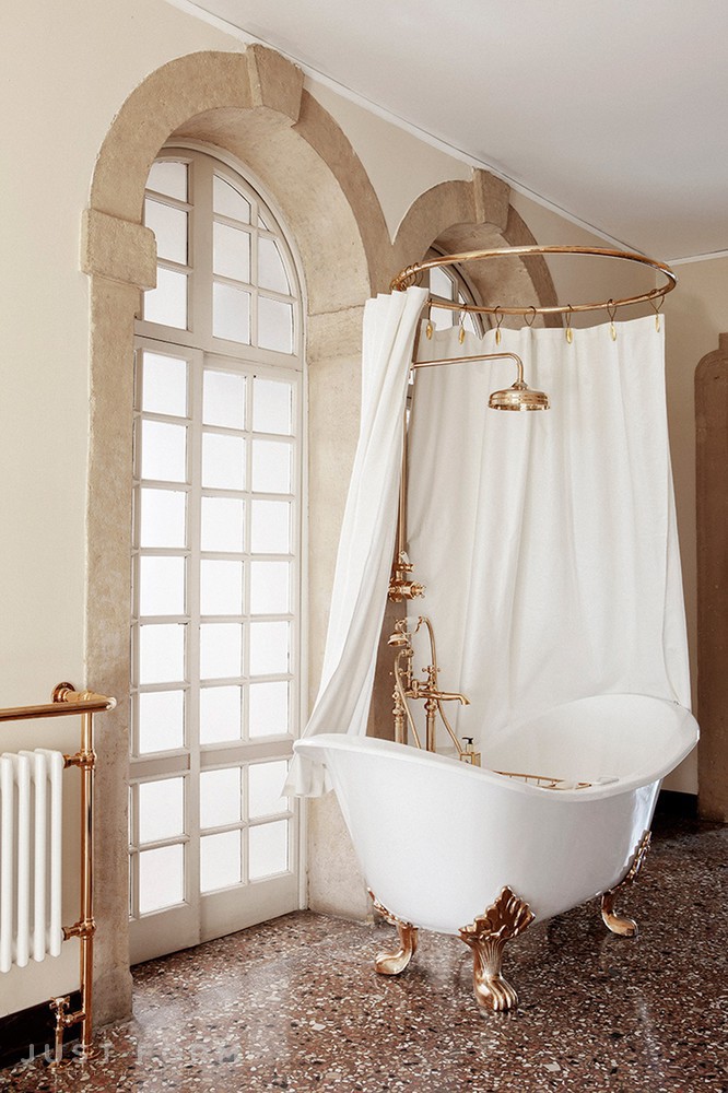Карниз для занавесок Shower curtain rail фабрика GENTRY HOME фотография № 2