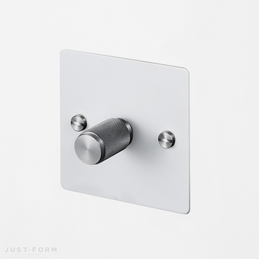 Одинарный диммер 1G Dimmer / White / Steel фабрика Buster + Punch фотография № 1