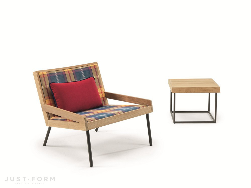 Садовое кресло Allaperto Mountain Tartan фабрика Ethimo фотография № 3