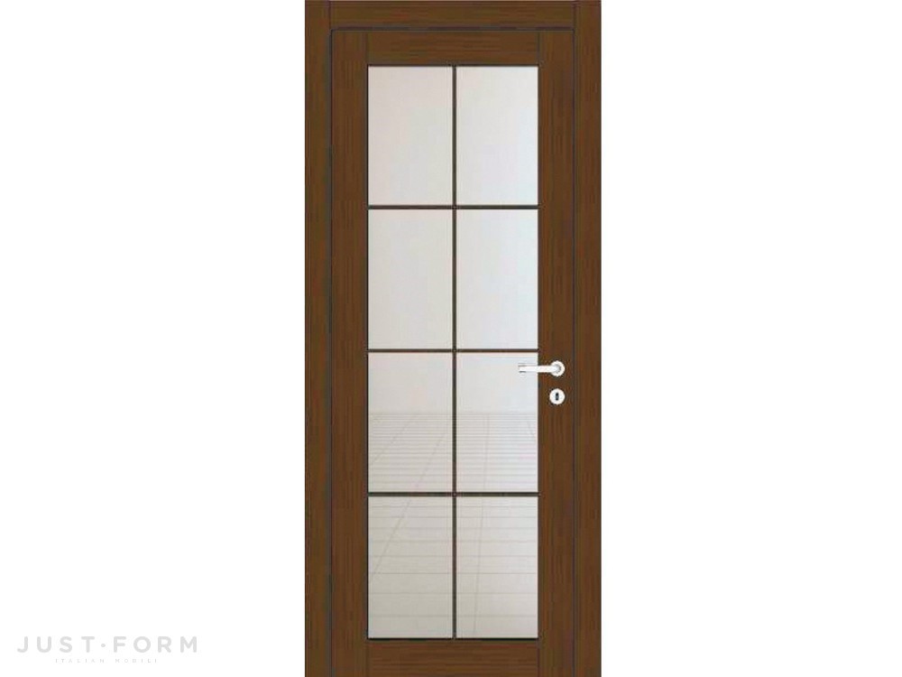 Внутренняя дверь Orion 36 T1 Rovere Moka фабрика GD DORIGO фотография № 2