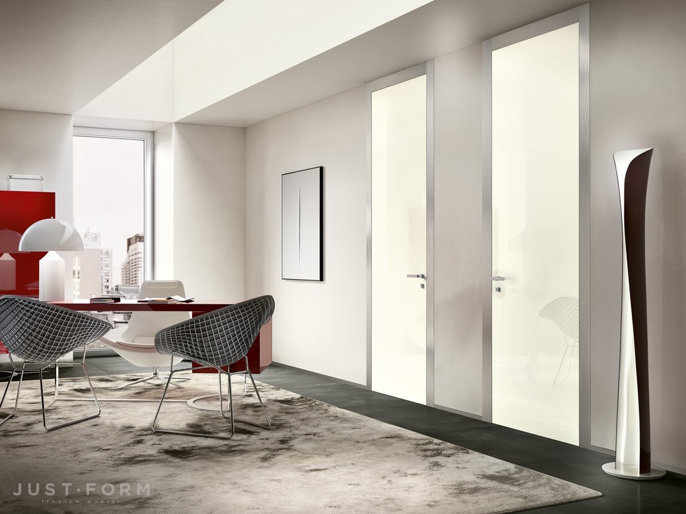 Внутренняя дверь Iki 80 G Glossy White Lacquered фабрика GD DORIGO фотография № 1