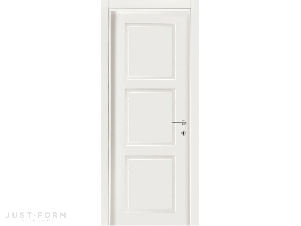 Внутренняя дверь Imago 583 I Frassino Bianco Inciso фабрика GD DORIGO фотография № 1