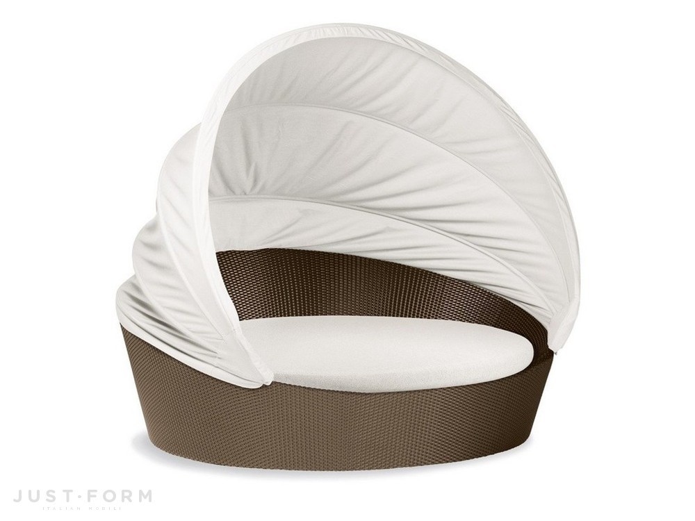 Садовый диван Orbit Loveseat Xxl фабрика Dedon фотография № 3