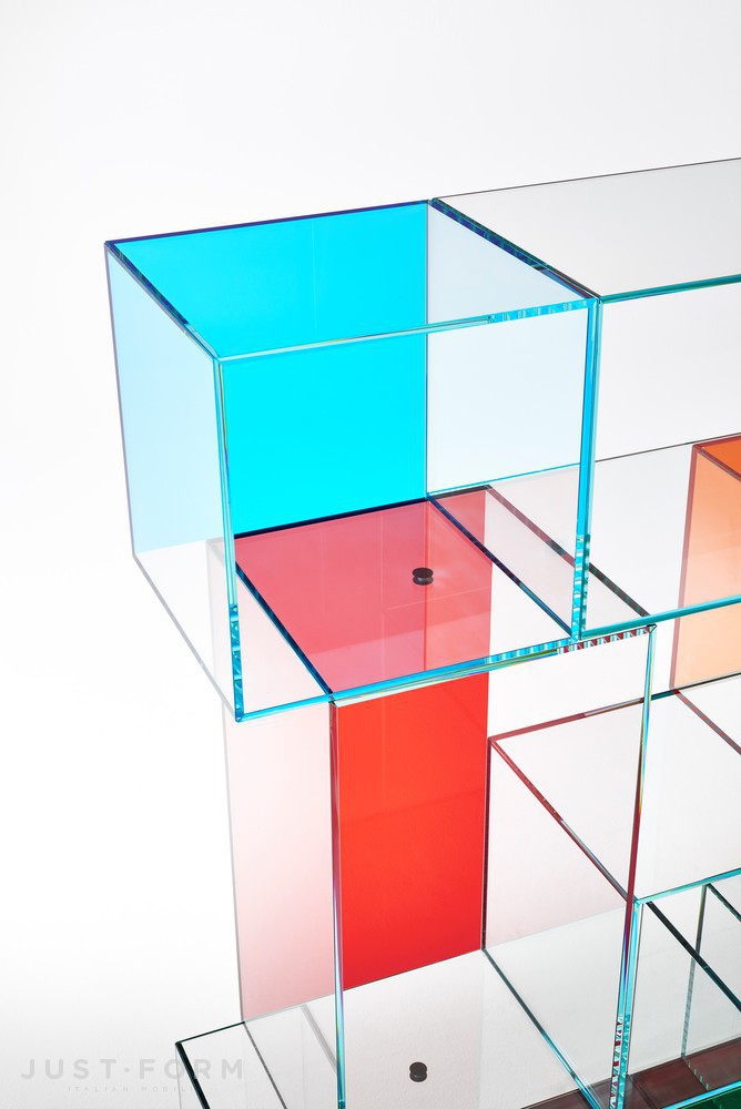 Книжный шкаф Quantum фабрика Glas Italia фотография № 4