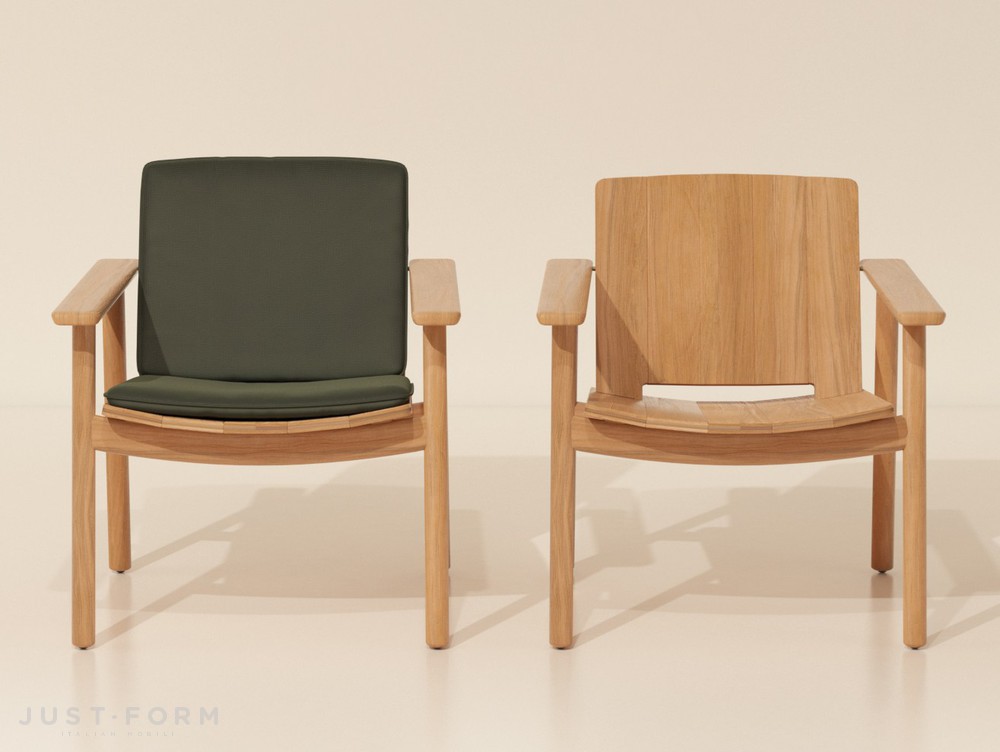 Садовое кресло Riva low club armchair фабрика Kettal фотография № 4