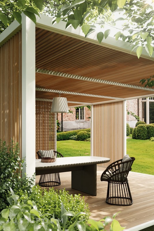 Садовая беседка Pavilion фабрика Kettal фотография № 4