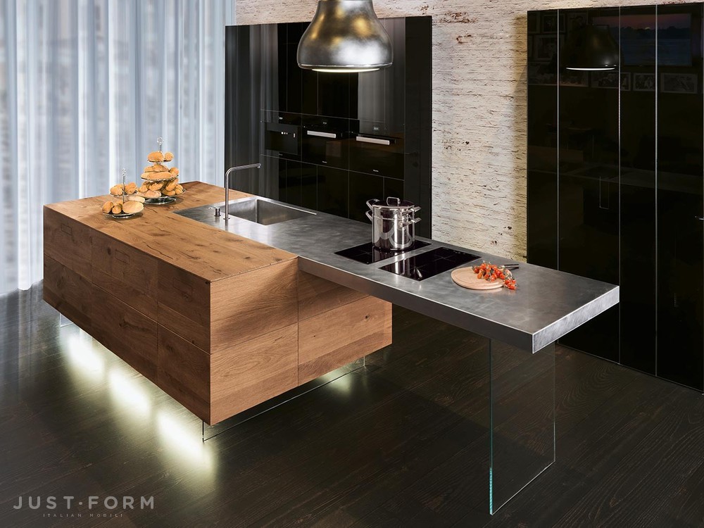 Кухонный гарнитур 36 E8 Steel Plus фабрика Lago фотография № 1
