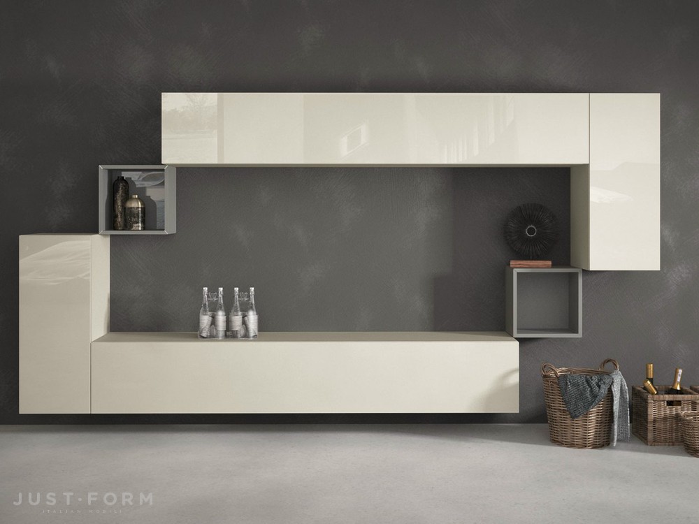 Стенка 36 E8 Lacquered And Glass фабрика Lago фотография № 10