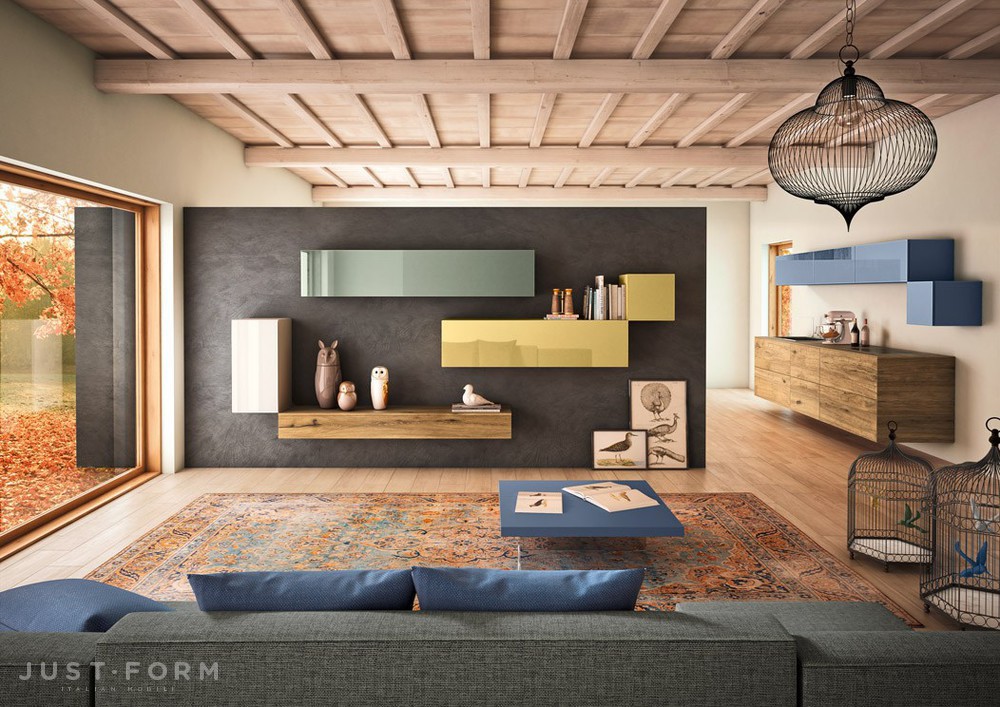 Стенка 36 E8 Wildwood фабрика Lago фотография № 4