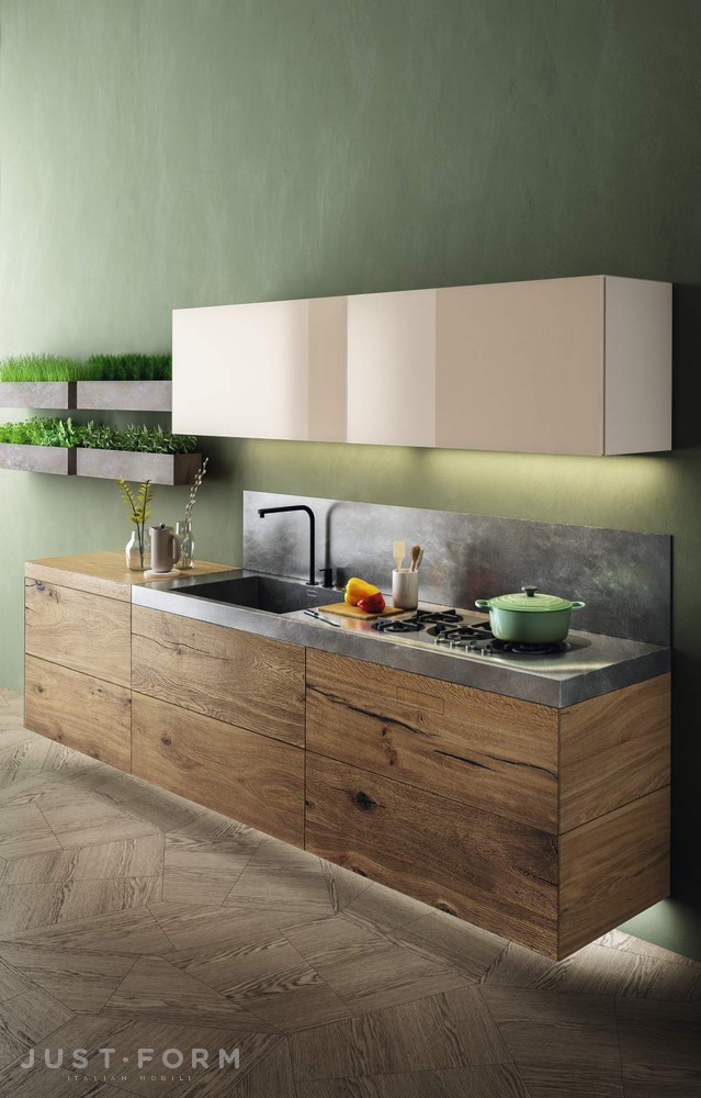 Кухонный гарнитур 36 E8 Steel Plus фабрика Lago фотография № 14