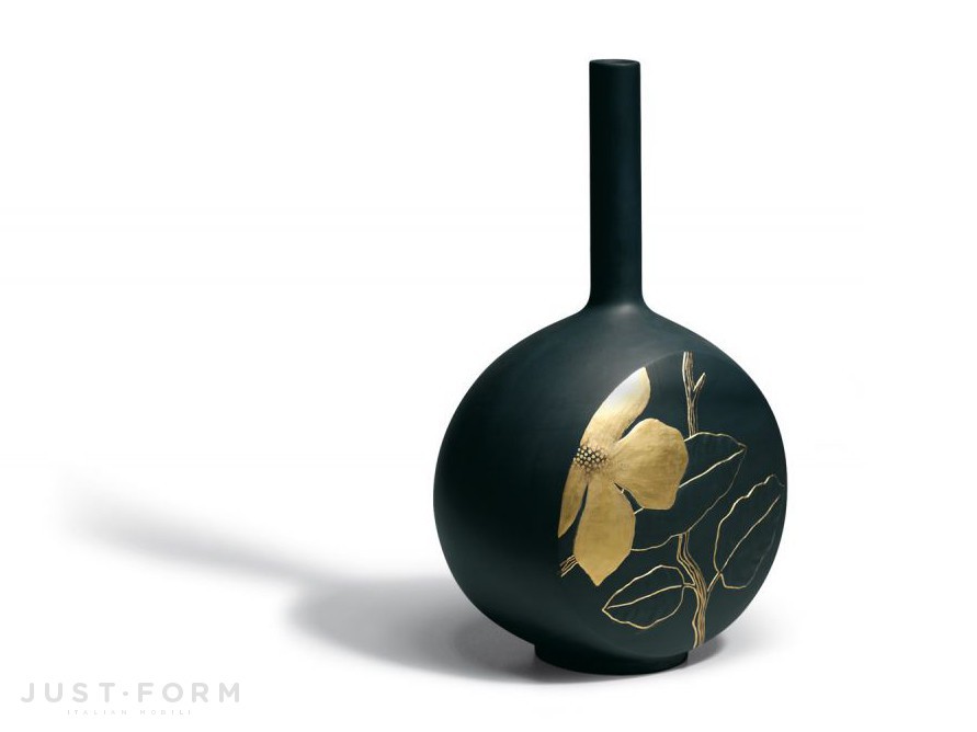 Ваза Canvas Flower Twig Gl фабрика Lladró фотография № 1