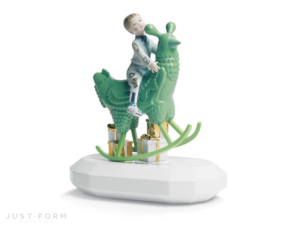 Декоративный предмет The Rocking Chicken Ride фабрика Lladró фотография № 1