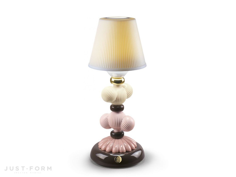Настольный светильник Cactus Firefly Golden Fall Pink фабрика Lladró фотография № 1