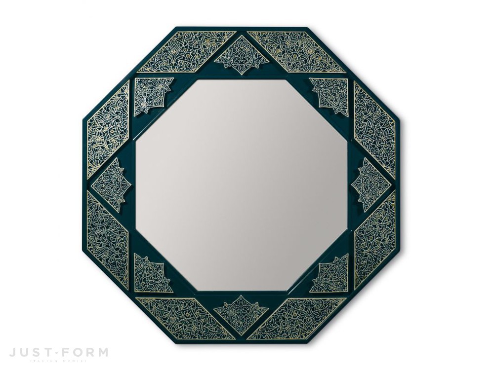 Зеркало Arabesque Eight Sided Wall Mirror фабрика Lladró фотография № 1