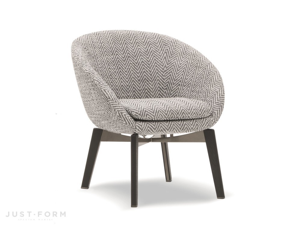 Маленькое кресло Russel фабрика Minotti фотография № 1