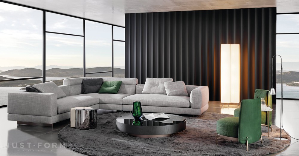 Модульный диван Alexander фабрика Minotti фотография № 7