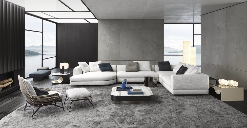 Модульный диван Alexander фабрика Minotti фотография № 8