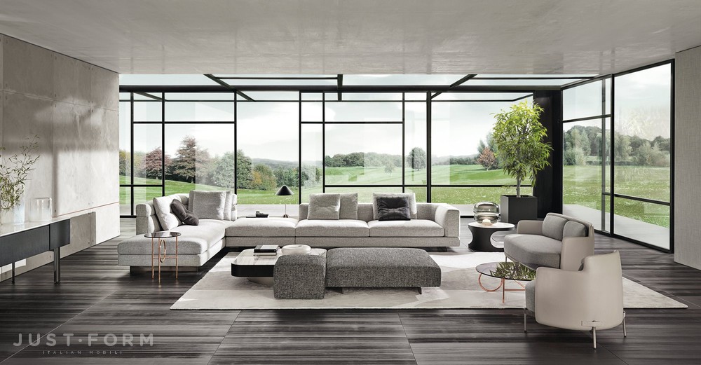 Модульный диван Alexander фабрика Minotti фотография № 9