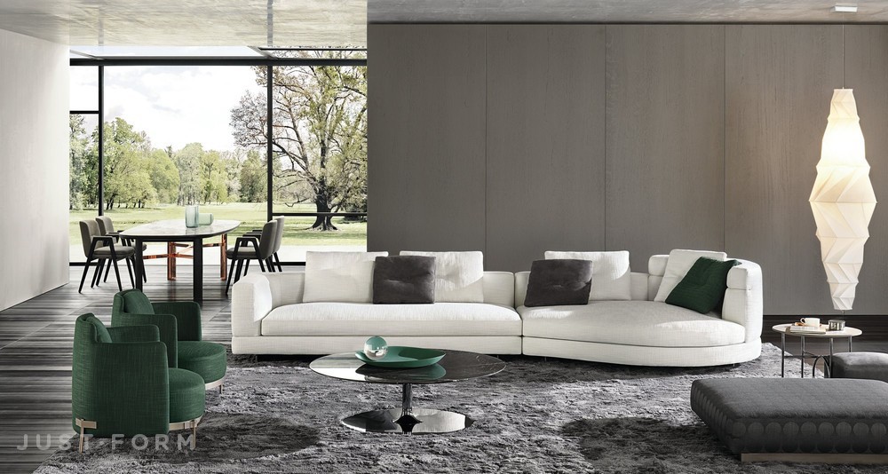 Модульный диван Alexander фабрика Minotti фотография № 10