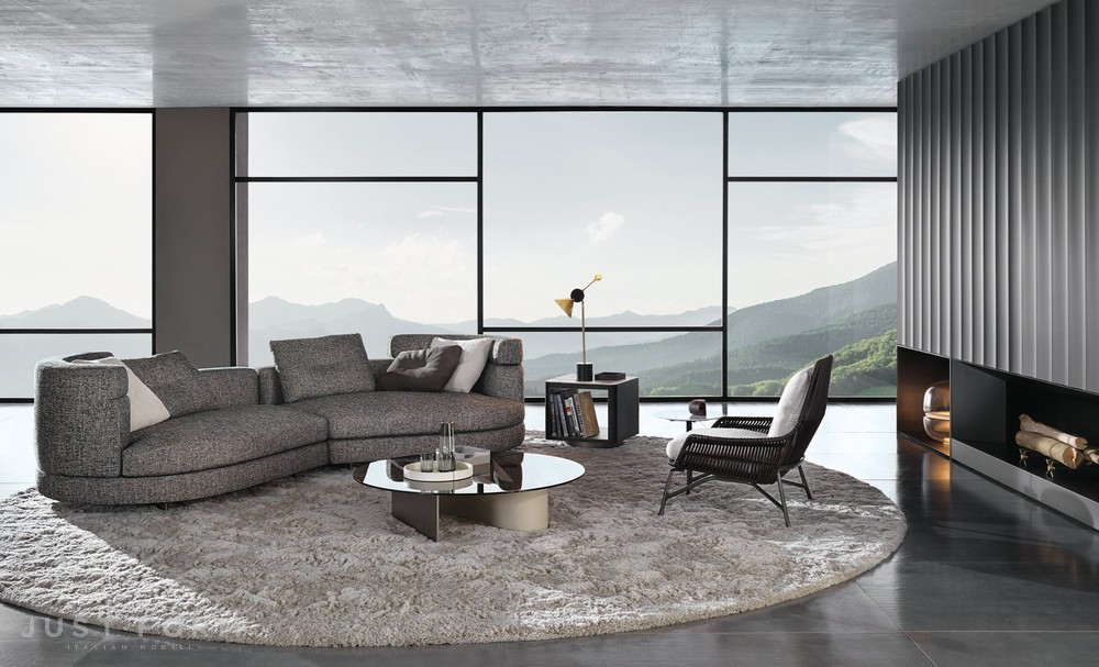 Модульный диван Alexander фабрика Minotti фотография № 12