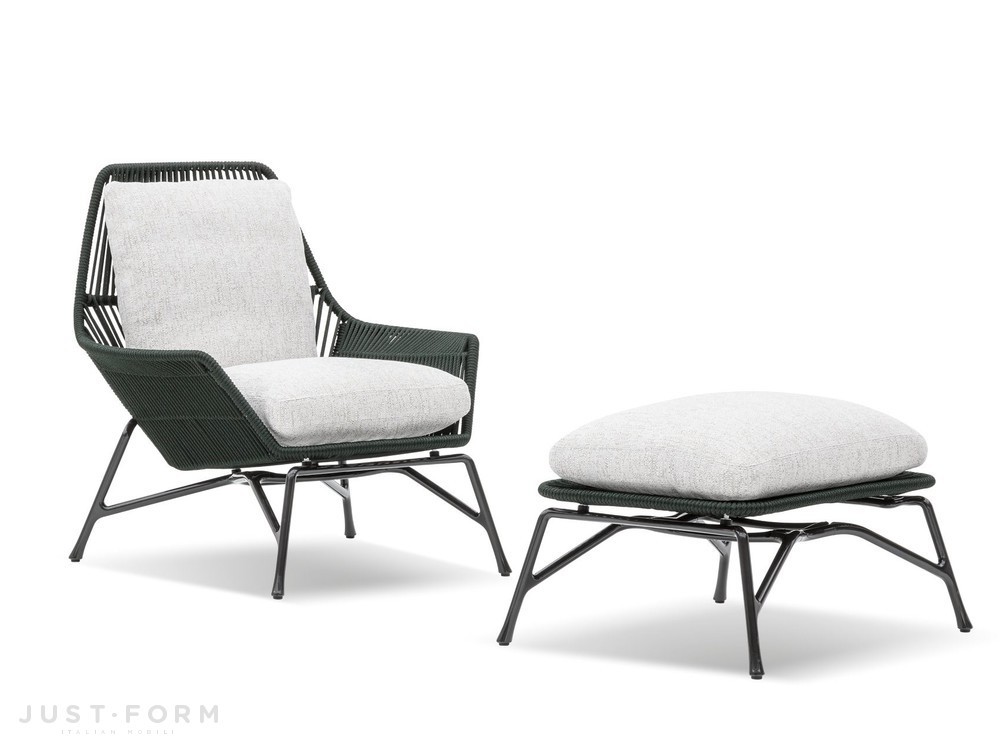 Outdoor Armchair Prince “CORD” Outdoor фабрика Minotti фотография № 1