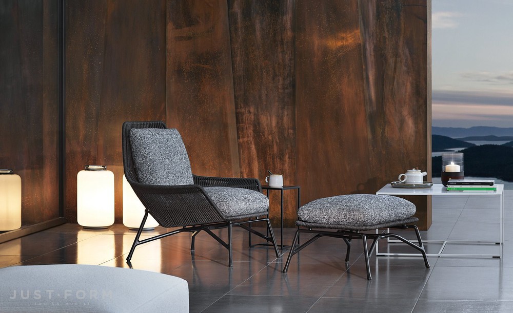 Outdoor Armchair Prince “CORD” Outdoor фабрика Minotti фотография № 3