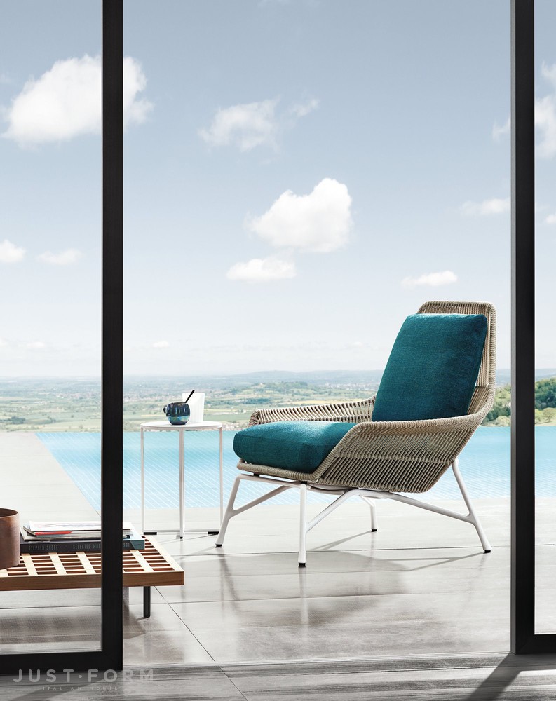 Outdoor Armchair Prince “CORD” Outdoor фабрика Minotti фотография № 4