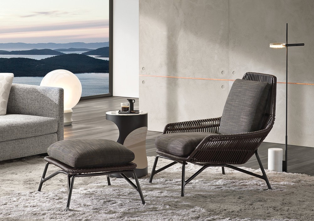 Кресло Prince "Cord" Indoor фабрика Minotti фотография № 2