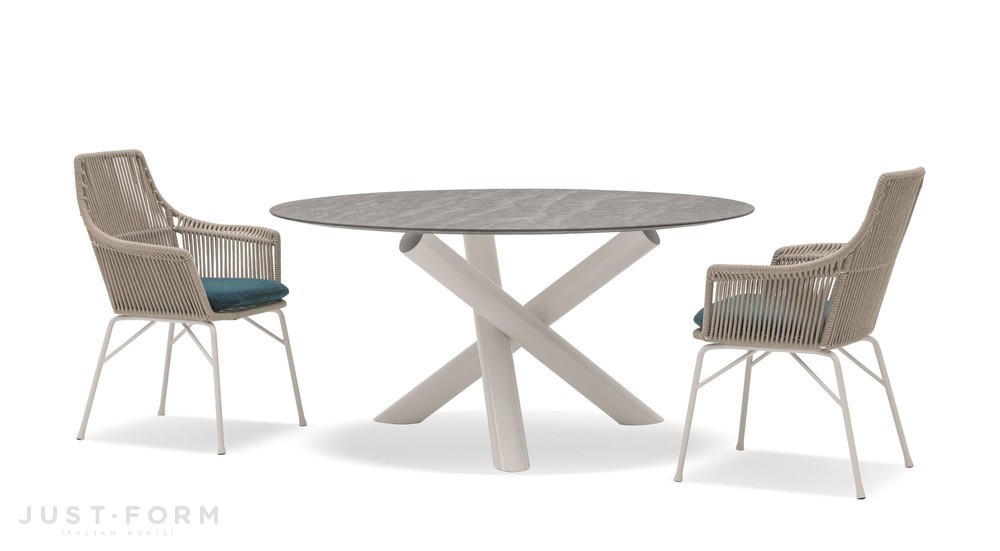 Садовый стул York Cord Outdoor фабрика Minotti фотография № 3