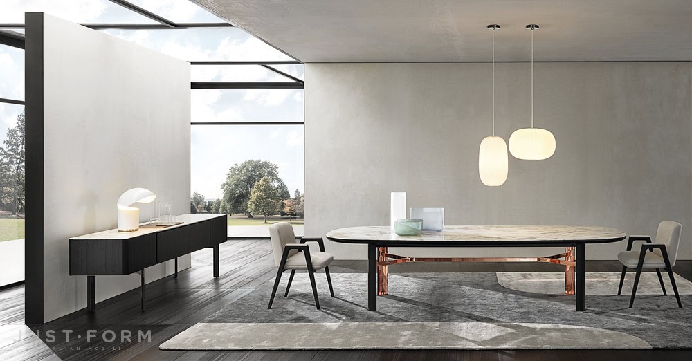Стол Dan фабрика Minotti фотография № 3