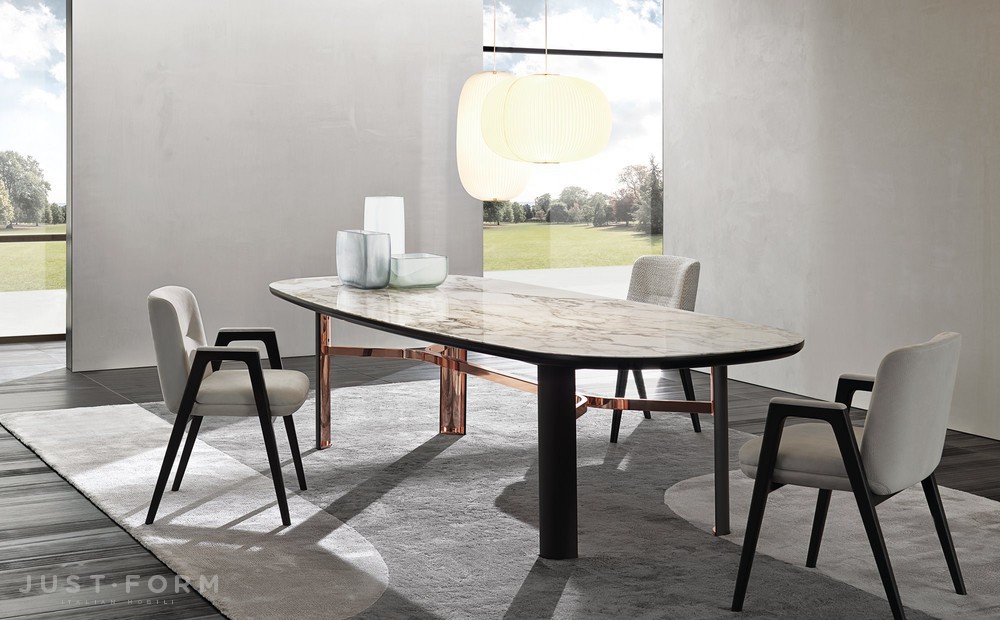 Стол Dan фабрика Minotti фотография № 4