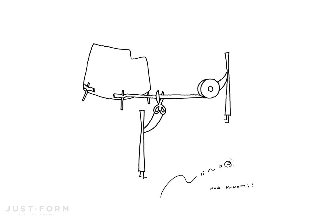 Диван Tape фабрика Minotti фотография № 14
