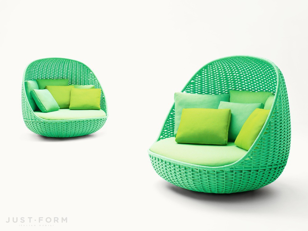 Садовая кровать Orbitry фабрика Paola Lenti фотография № 1
