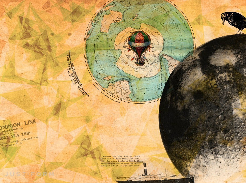 Обои Man On The Moon фабрика Wall & Deco фотография № 7