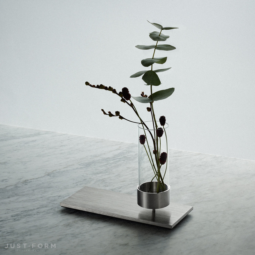 Ваза Machined / Vase / Steel фабрика Buster + Punch фотография № 1