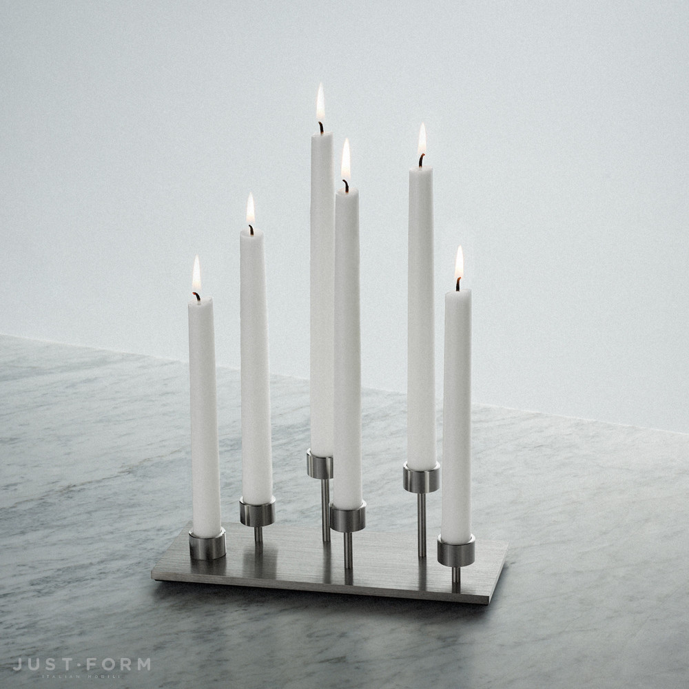 Подсвечник Machined / Candelabra / Steel фабрика Buster + Punch фотография № 1