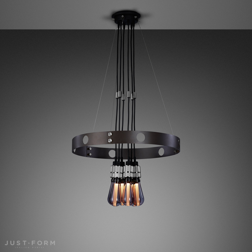 Люстра Hero Light / Graphite / Steel фабрика Buster + Punch фотография № 1