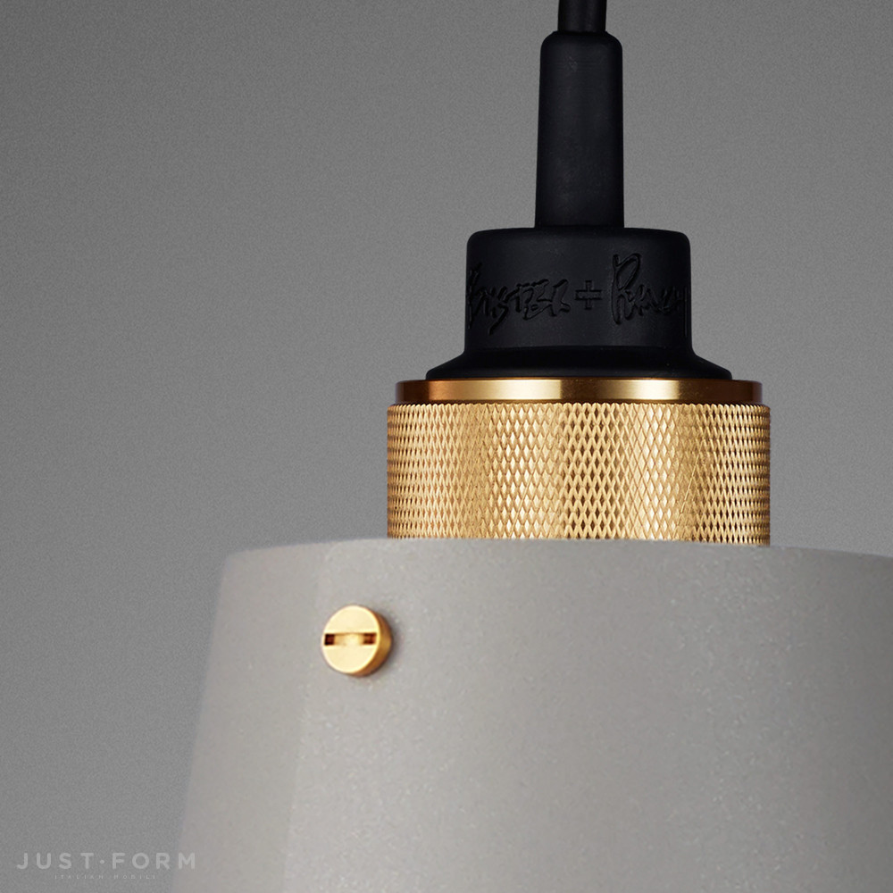 Подвесной светильник Hooked 1.0 Large / Stone / Brass фабрика Buster + Punch фотография № 3