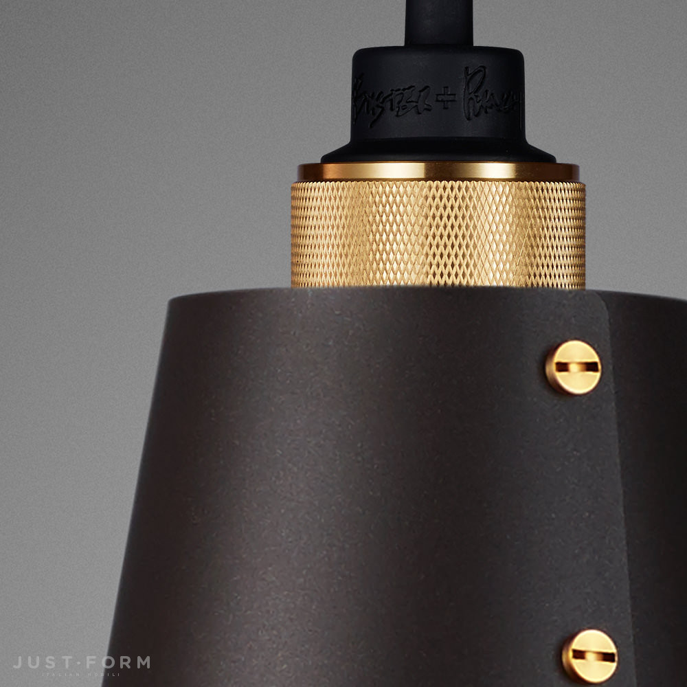 Подвесной светильник Hooked 1.0 Large / Graphite / Brass фабрика Buster + Punch фотография № 3