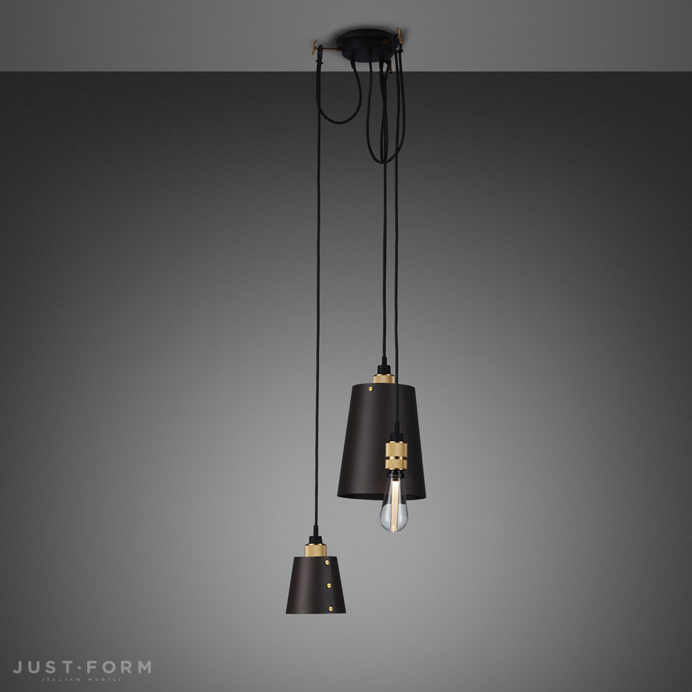 Подвесной светильник Hooked 3.0 Mix / Graphite / Brass фабрика Buster + Punch фотография № 1