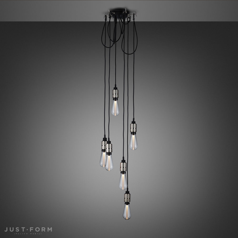 Подвесной светильник Hooked 6.0 Nude / Steel фабрика Buster + Punch фотография № 1