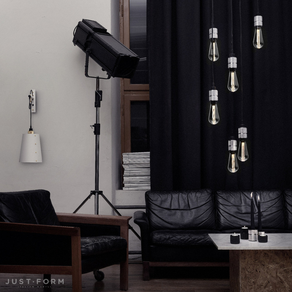 Подвесной светильник Hooked 6.0 Nude / Steel фабрика Buster + Punch фотография № 8