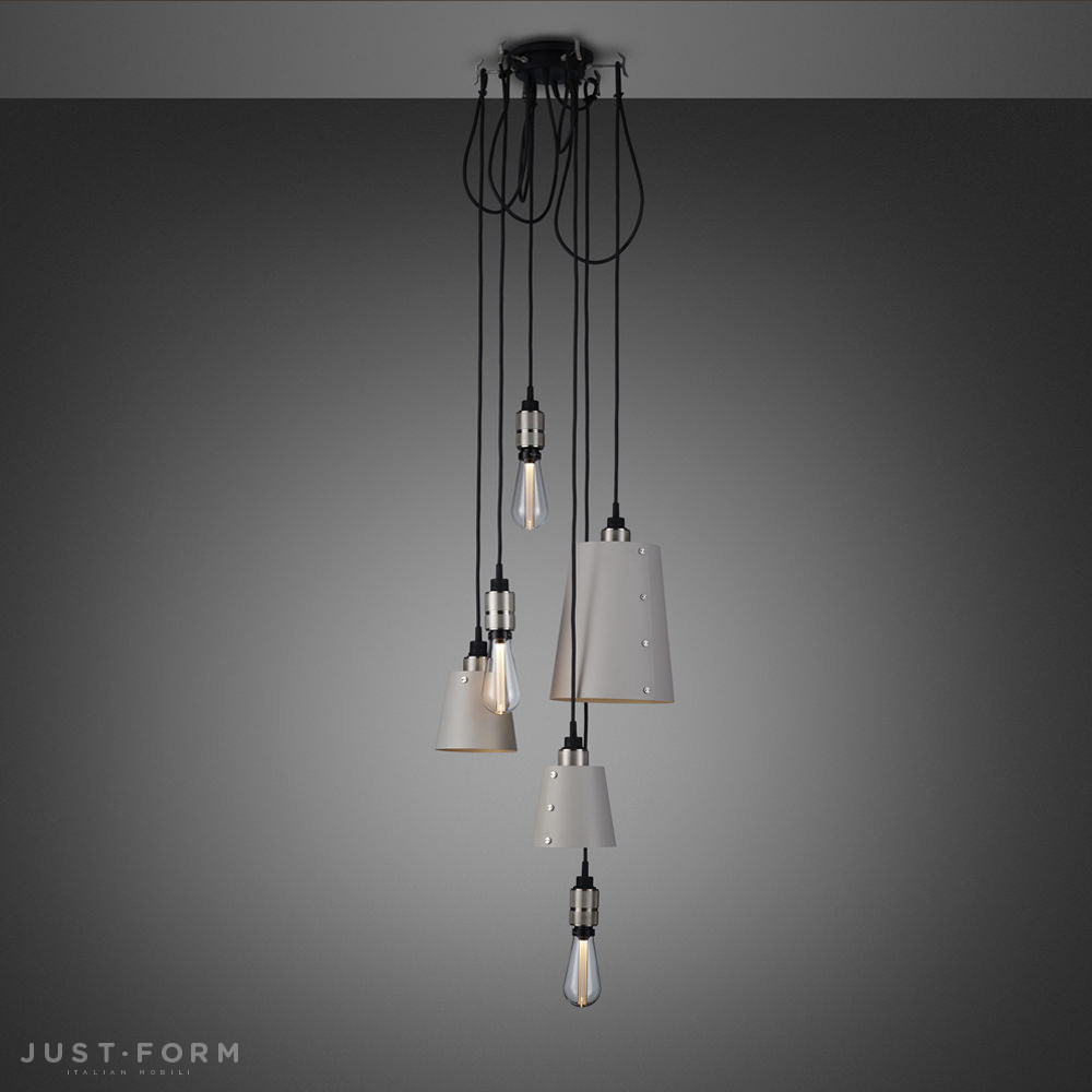 Подвесной светильник Hooked 6.0 Mix / Stone / Steel фабрика Buster + Punch фотография № 1