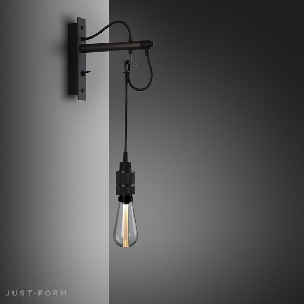 Бра Hooked Wall / Nude / Graphite / Smoked Bronze фабрика Buster + Punch фотография № 3