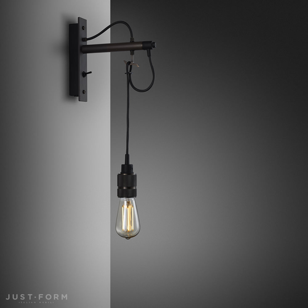 Бра Hooked Wall / Nude / Graphite / Smoked Bronze фабрика Buster + Punch фотография № 4