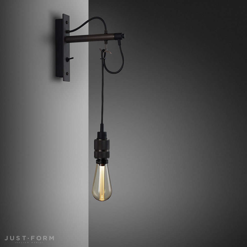 Бра Hooked Wall / Nude / Graphite / Smoked Bronze фабрика Buster + Punch фотография № 1