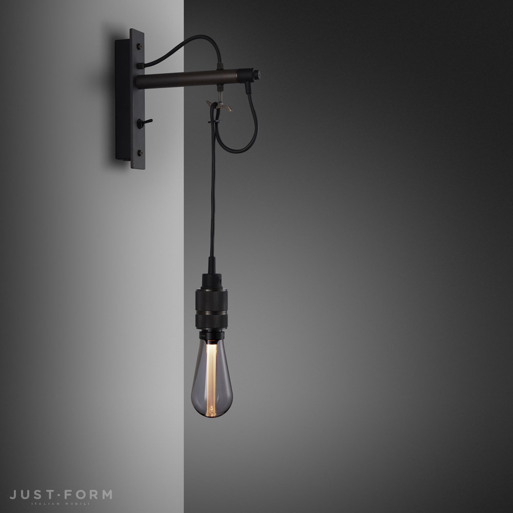 Бра Hooked Wall / Nude / Graphite / Smoked Bronze фабрика Buster + Punch фотография № 2