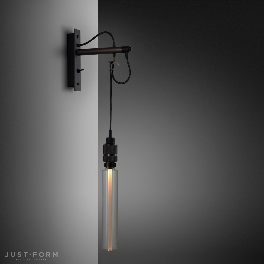 Бра Hooked Wall / Nude / Graphite / Smoked Bronze фабрика Buster + Punch фотография № 5