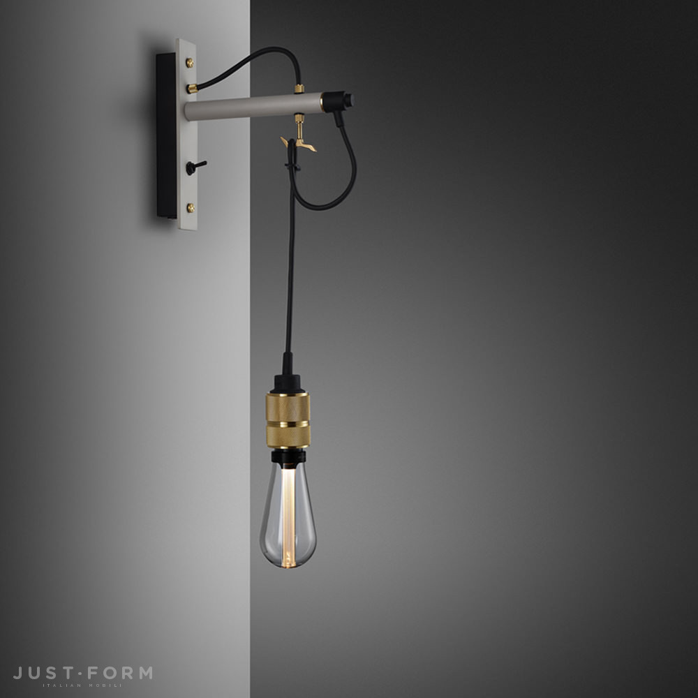 Бра Hooked Wall / Nude / Stone / Brass фабрика Buster + Punch фотография № 2