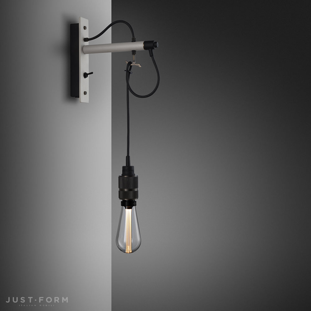 Бра Hooked Wall / Nude / Stone / Smoked Bronze фабрика Buster + Punch фотография № 3